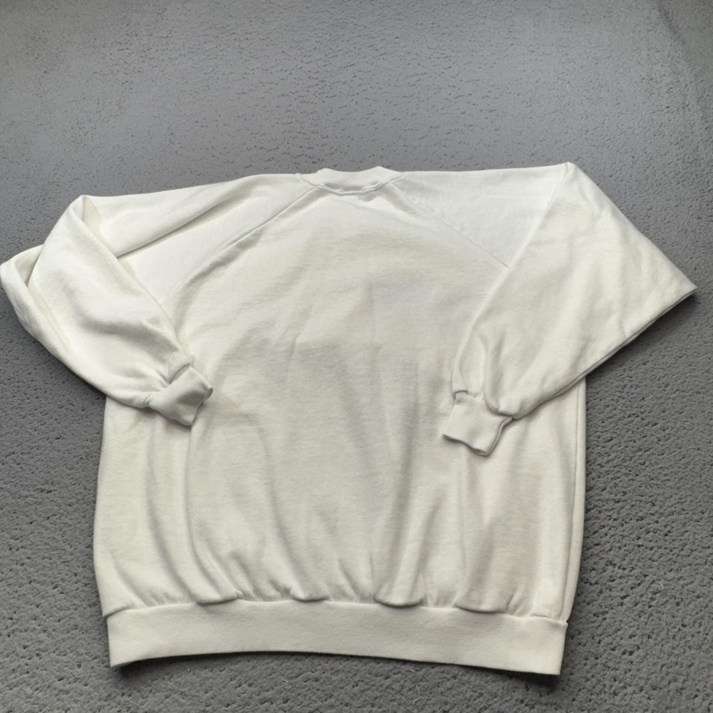Vintage Support Our Troops Sweatshirt Men Medium Gulf War USA Flag Yellow Ribbon - Picture 5 of 9